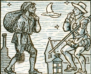 De schoorsteenveger, liedillustratie voor 